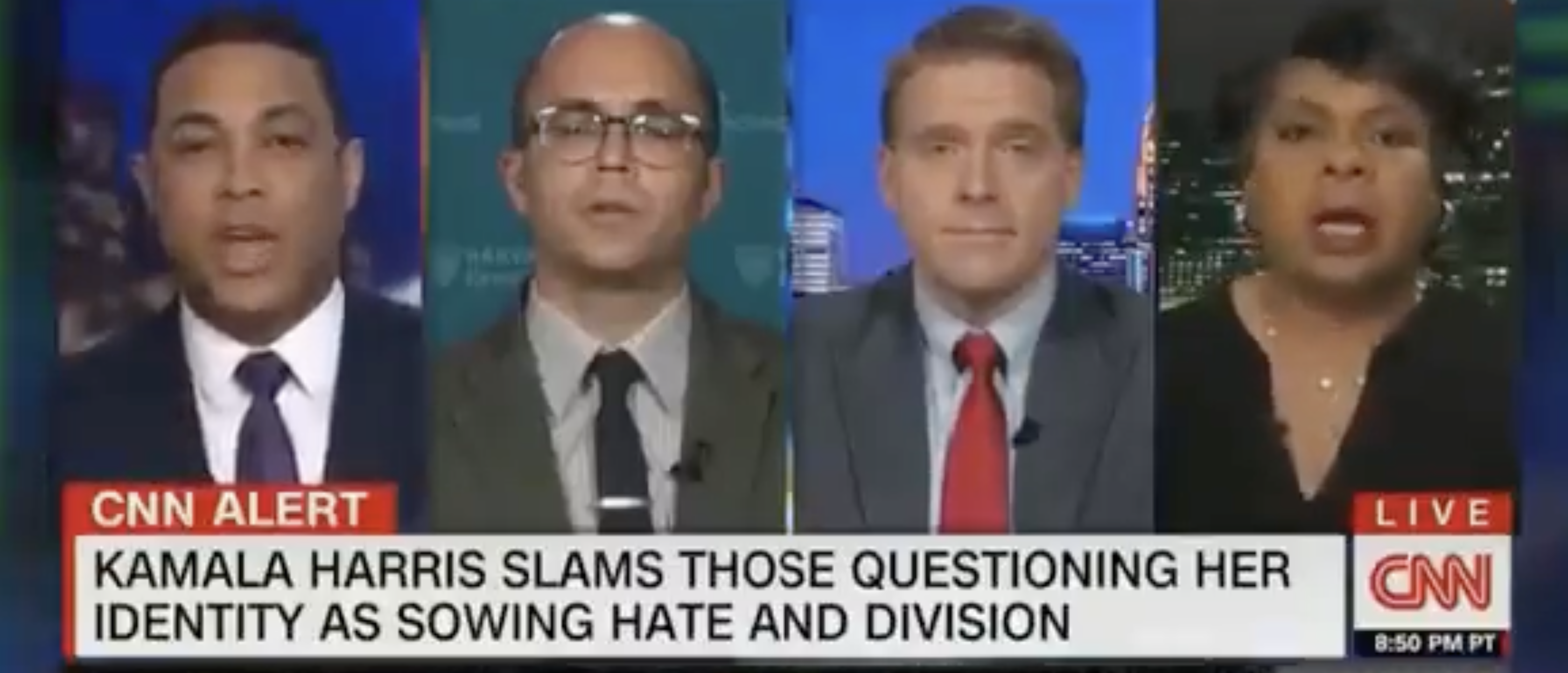 FLASHBACK: CNN Panel Debates Whether Harris Is ‘Black’ Or ‘African American’